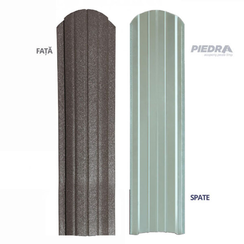 Șipcă Metalică P14 - 8019 MAT